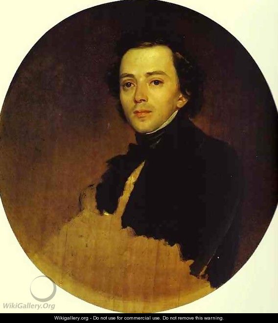 Portrait of Samoilov - Jules Elie Delauney