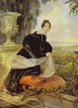 Portrait of Princess Ye P Saltykova - Jules Elie Delauney