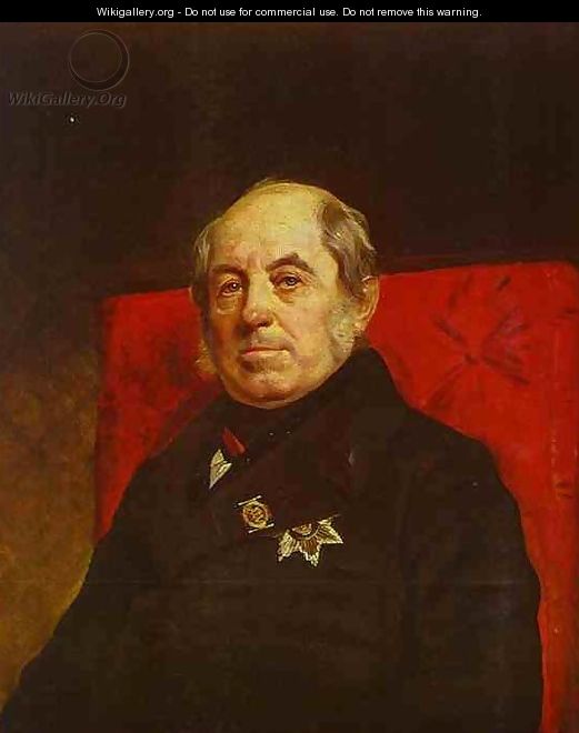 Portrait of Likhonin - Jules Elie Delauney