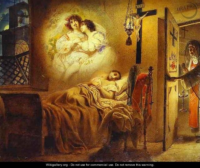 Nun s Dream - Jules Elie Delauney