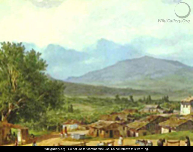 Village of San Rocco near the Town of Corfu 1835 - Julia Vajda