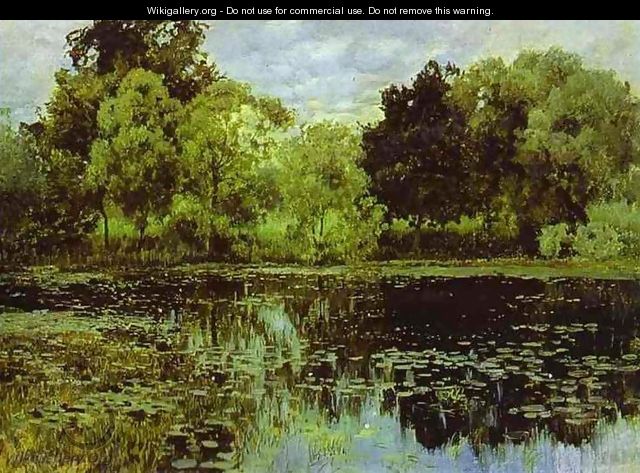 Overgrown Pond Study 1887 - Isaak Ilyich Levitan