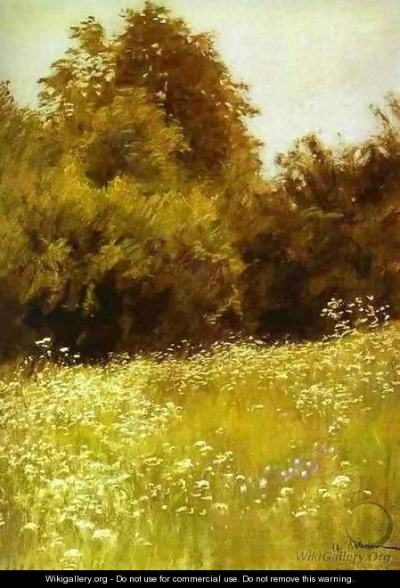 Meadow on the Edge of a Forest 1898 - Isaak Ilyich Levitan