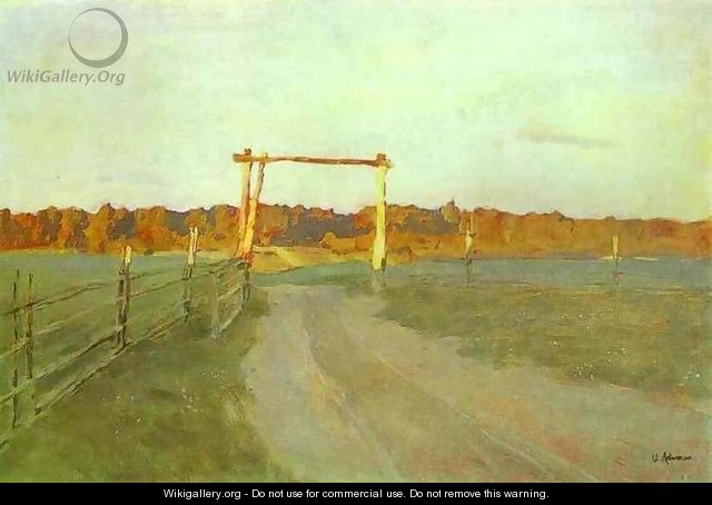 Summer Evening 1899 - Isaak Ilyich Levitan