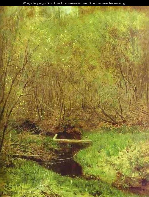Spring in the Forest 1882 - Isaak Ilyich Levitan