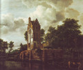 Reconstruction of the ruins of the manor kostverloren - Jacob Van Ruisdael