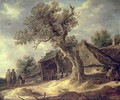 Landscape with an Oak 1634 - Jacob Van Ruisdael