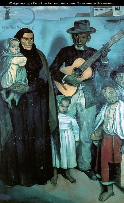 Spanish Musicians, 1897 - Emile Bernard