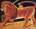 Lion and Sun - Niko Pirosmanashvili