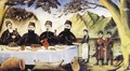 Feast at Gvimradze - Niko Pirosmanashvili