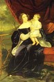 Portrait of Countess O I Orlova Davydova and Her Daughter 1834 - Julia Vajda