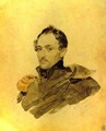 Portrait of Captain A M Kostinich 1835 - Julia Vajda