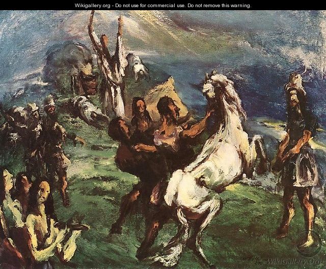 Sacrifice of White Horse 1929 - Kunffy Lajos
