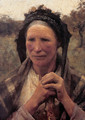 Head of a Peasant Woman 1882 - Sandor Nagy
