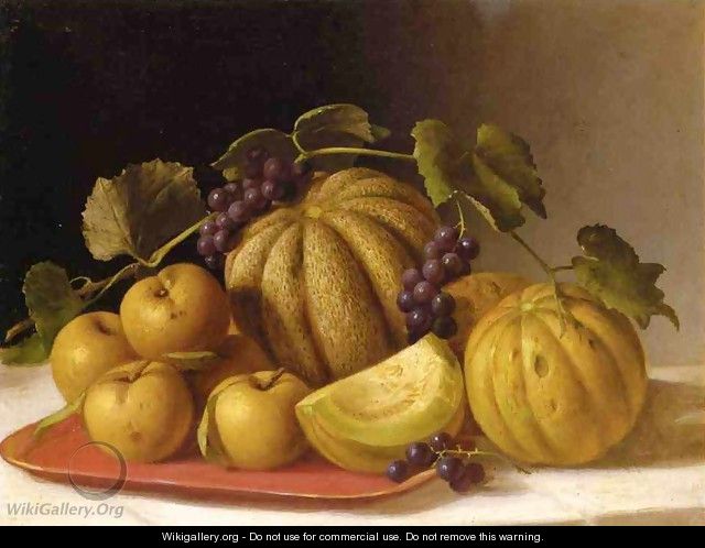 Melons and Yellow Apples Date unknown - John Francis