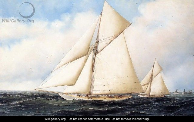 Yacht Race 1895 - Antonio Jacobsen