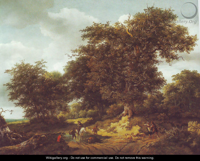 Bentheim castle - Jacob Van Ruisdael