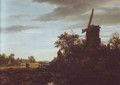 A windmill near fields - Jacob Van Ruisdael