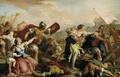 Battle of the Romans and the Sabines c 1700 - Sebastiano Ricci