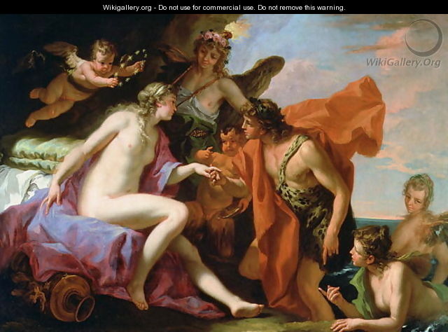 Bacchus and Ariadne - Sebastiano Ricci