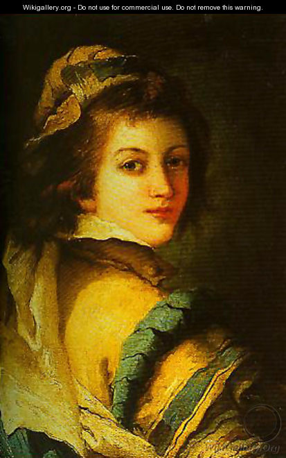 Portrait of a Page Boy - Giovanni Domenico Tiepolo