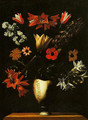 Vase with Crown Imperial Tulips and Anemones - Giuseppe Recco