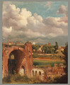 View from the Palatine Rome 1821 - Jean-Charles Joseph Rémond