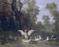 Ducks Resting in Sunshine 1753 - Jean-Baptiste Oudry