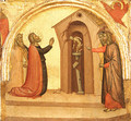 Saint John the Evangelist Causes a Pagan Temple to Collapse ca 1370 - Francescuccio Ghissi