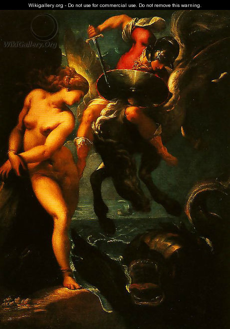 Perseus and Andromeda - Pier Francesco Mazzuchelli (see Morazzone)