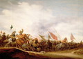 A Battle Scene 1653 - Salomon van Ruysdael