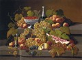 Still Life with Fruit Date unknown 8 - Severin Roesen