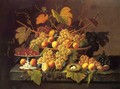 Still Life with Fruit 1854 - Severin Roesen