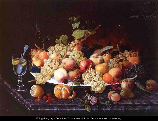 Still Life with Fruit 1850 2 - Severin Roesen