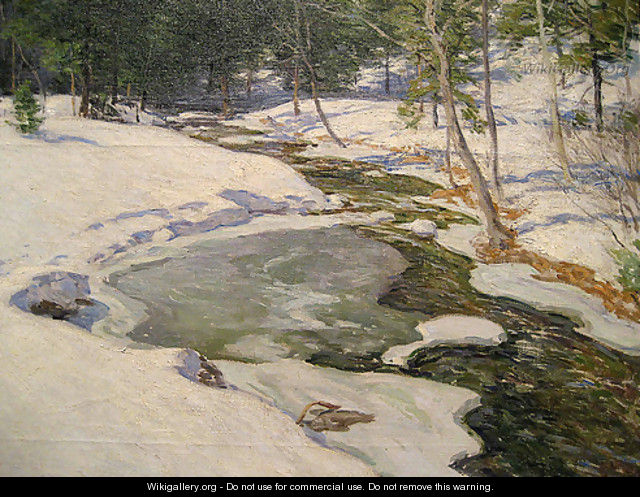 Snowy River - Willard Leroy Metcalf