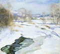 Icebound Brook 1922 - Willard Leroy Metcalf