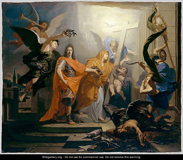 An Allegory Probably of the Peace of Utrecht of 1713 - Andras Mikola