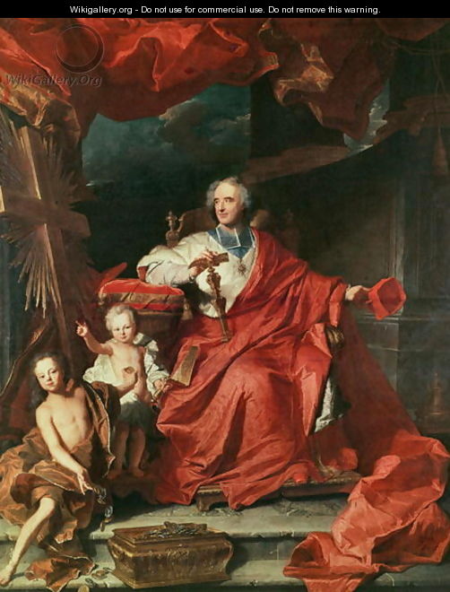 Cardinal de Bouillon - Hyacinthe Rigaud