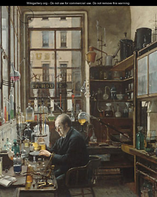 In the Laboratory - Henry Alexander