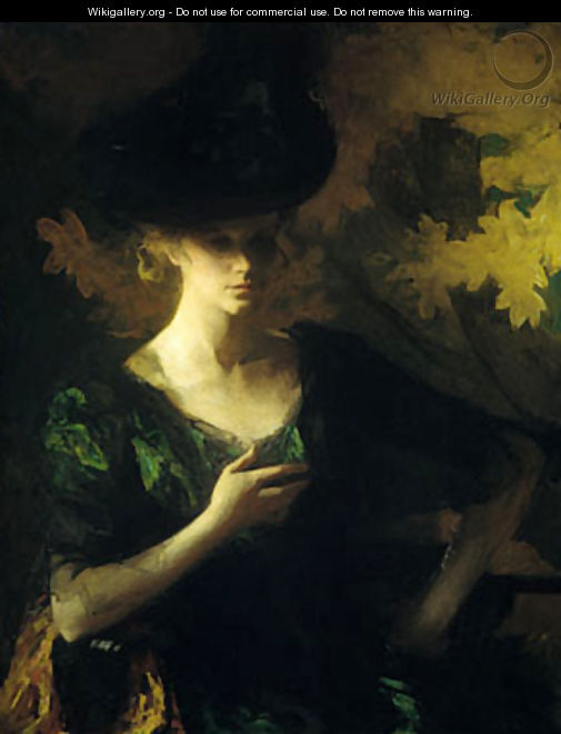 Portrait of a Lady 1901 - Frank Waller