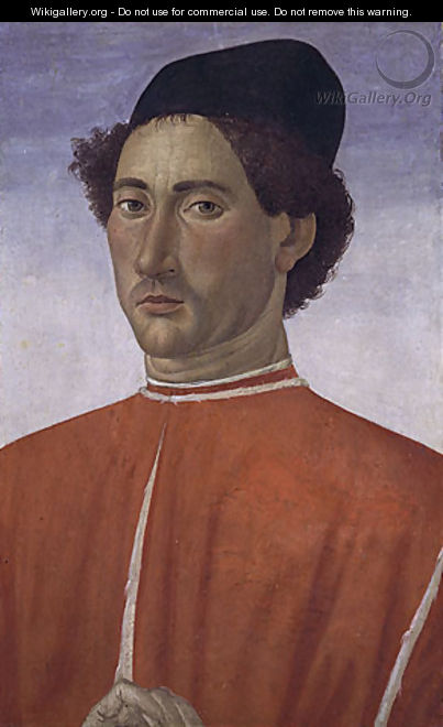 Portrait of a Man ca 1481 - Cosimo Rosselli