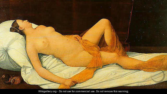 Reclining Female Nude - Bernardino Licinio