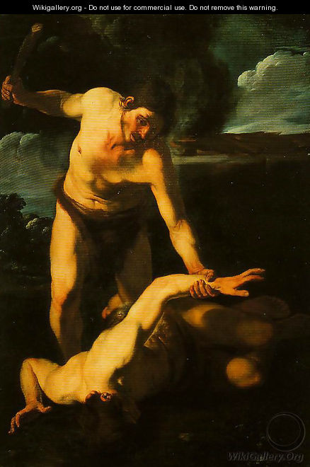 Cain and Abel - Bartolomeo Manfredi