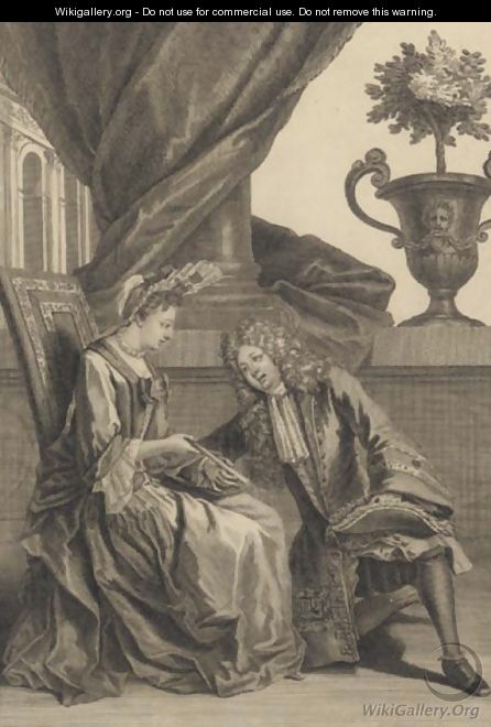 Receuil de Modes du Regne de Louis XIV - (after) J.D. De St Jean