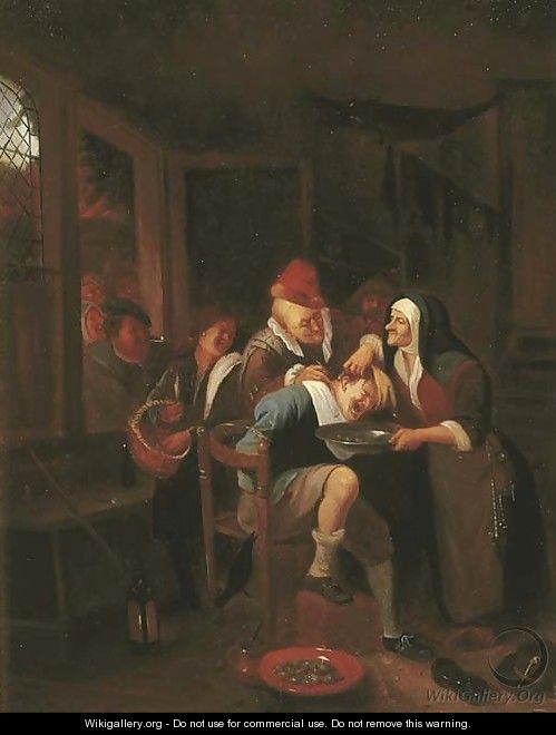 Cutting for the Stone - Jan Steen