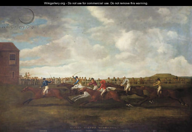 Race for the Claret Stakes, Newmarket - (after) James Pollard