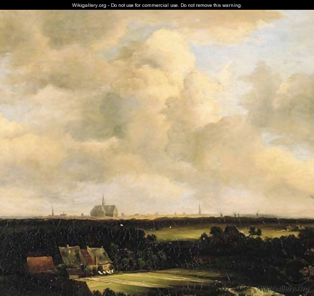 The bleeching fields near Haarlem - Isaak van Ruisdael