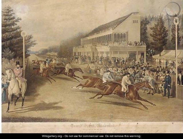 Grand Stand, Ascot, (Gold Cup Day 1839) - (after) John Frederick Herring