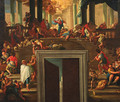 Christ Driving The Money Changers From The Temple - (after) Luca Giordano