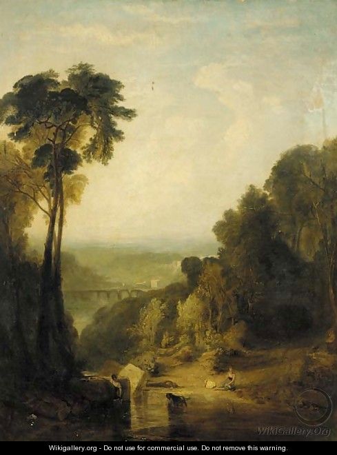 Crossing the Brook - (after) Joseph Mallord William Turner